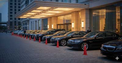 Servicio de valet parking para eventos especiales y fiestas
